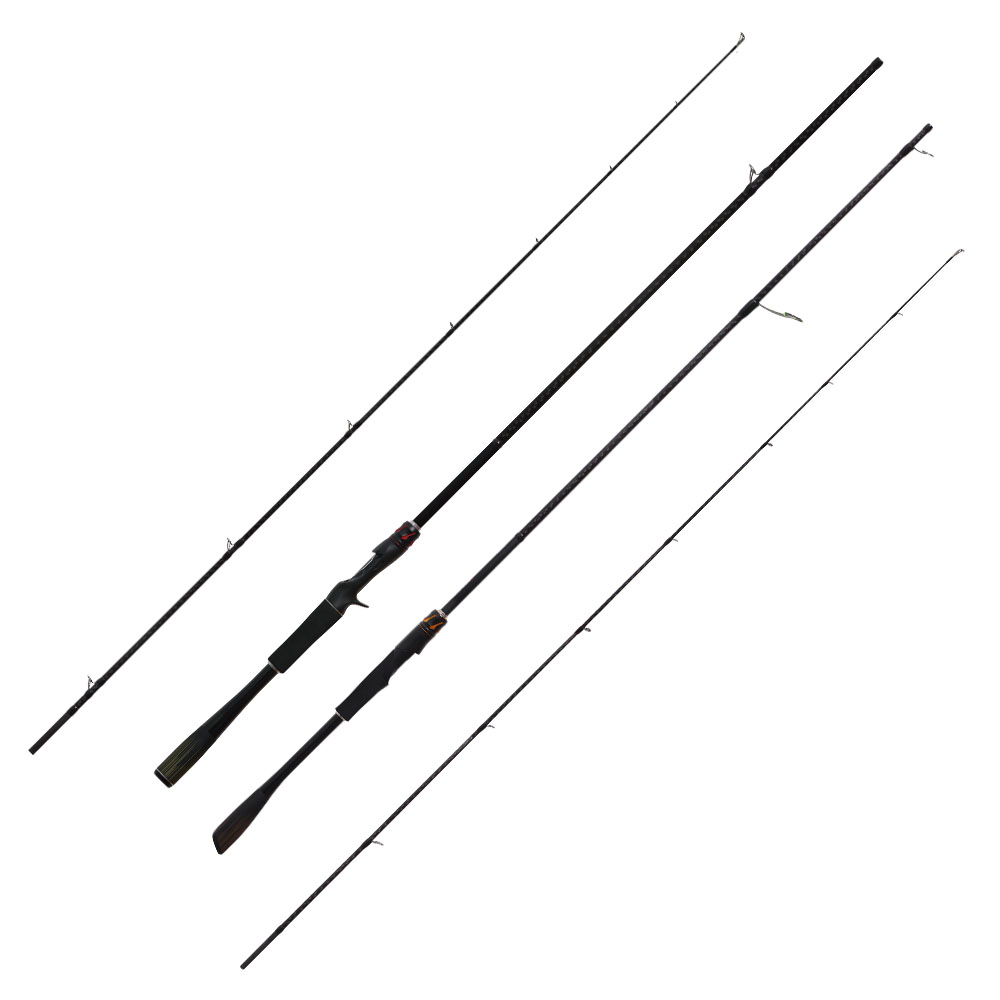 CTR011 handlaid carbon handle spinning casting fishing rod