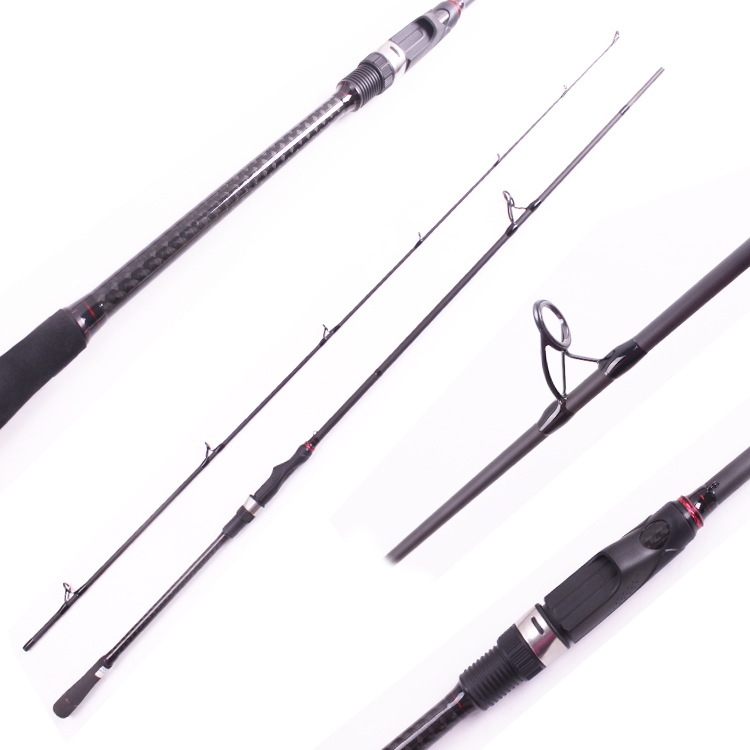 SPR034 fast action sensitive tip carbon spinning fishing rod