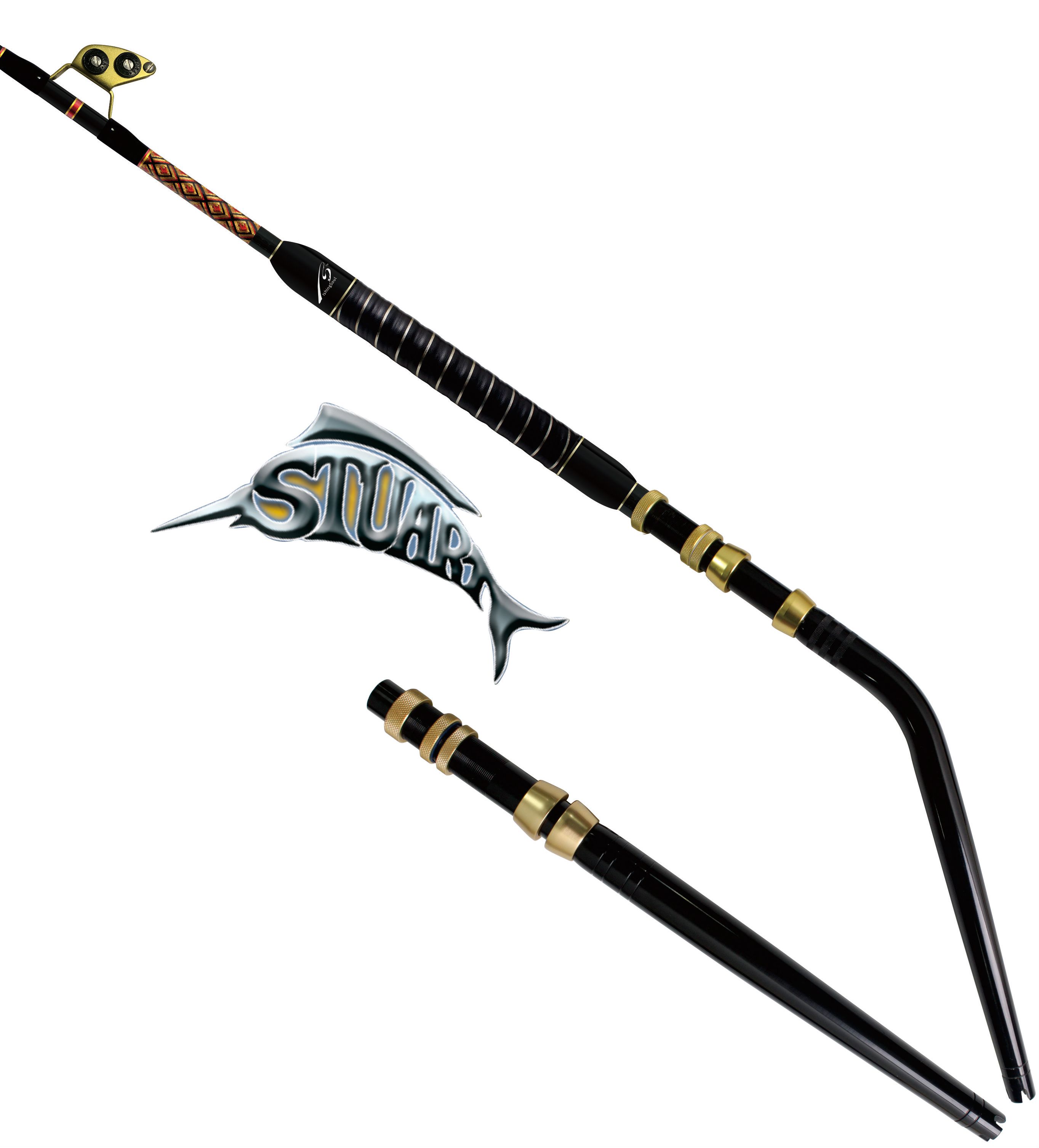GMR304  Big game Stand up trolling fishing rod pole