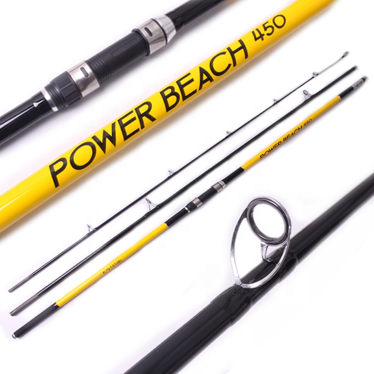 SFR051 Surf casting rod fuji guide 3 section best surf fishing rod