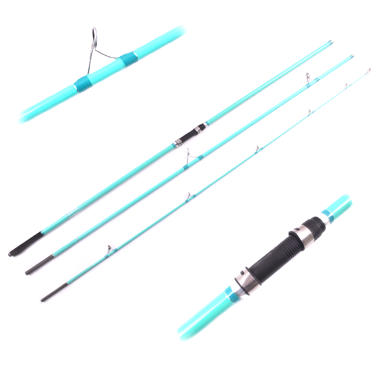 SFR013  Carbon surf  fishing rod 3 section
