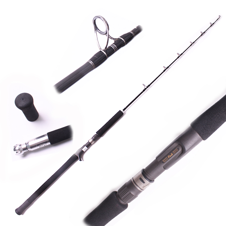JGR071  Fuji guides and reel seat vertical jigging fishing rod