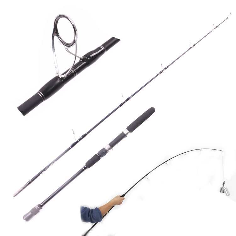 JGR059 6' jigging rod carbon fiber super pwer jigging rods for fishing
