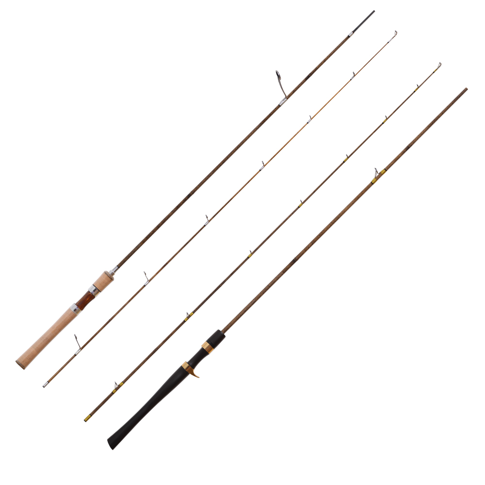 SPR003 Toray carbon Bamboo spinning casting fishing rod